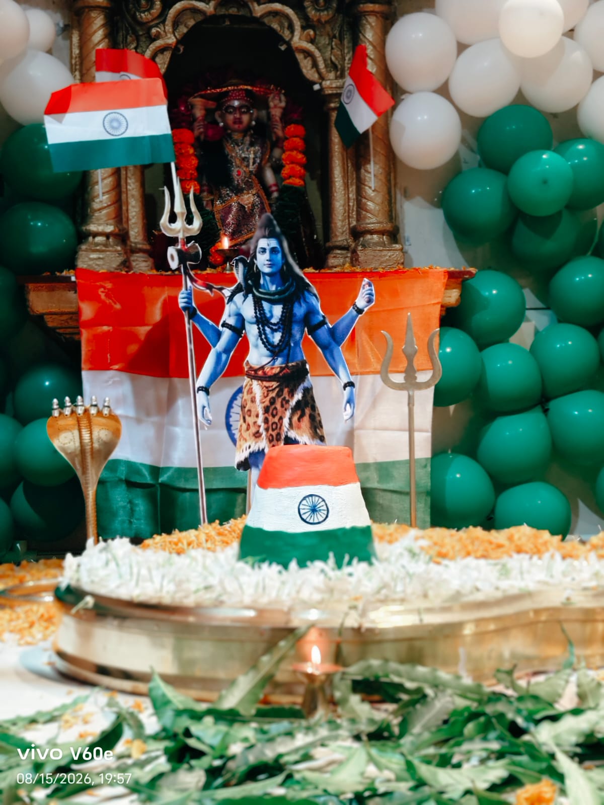 હંસનાથ મહાદેવ મંદિરે તિરંગા શણગારથી ભક્તિ અને દેશભક્તિનો સંગમ