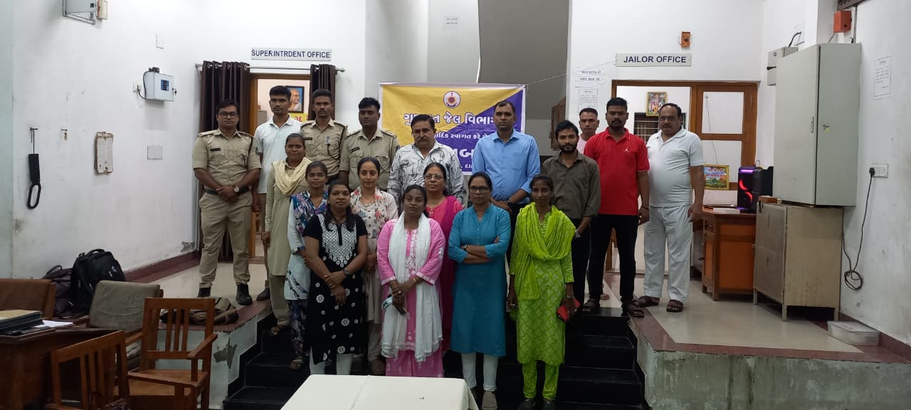 દાહોદ સબ જેલ ખાતે રક્ષાબંધન પર્વની ભાવસભર ઉજવણી